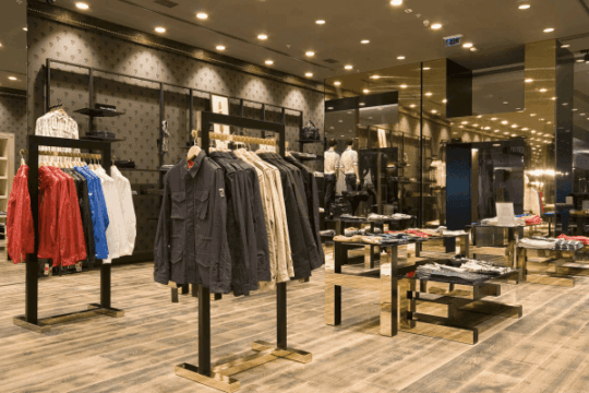 apparel retails