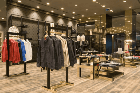 apparel retails
