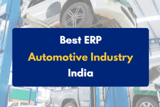 Best ERP for Automotive Industry in India - PKC