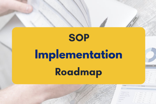 SOP Implementation Roadmap- PKC