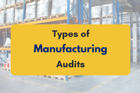 Types of Audit in Manufacturing Industry - PKC