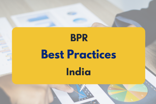 Bpr best practices in India- PKC