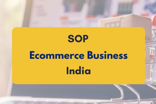 SOP for e commerce - PKC